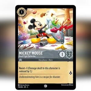 Mickey Mouse 🔥 Disneyland 🔥 Disney Lorcana Trading Card TCG